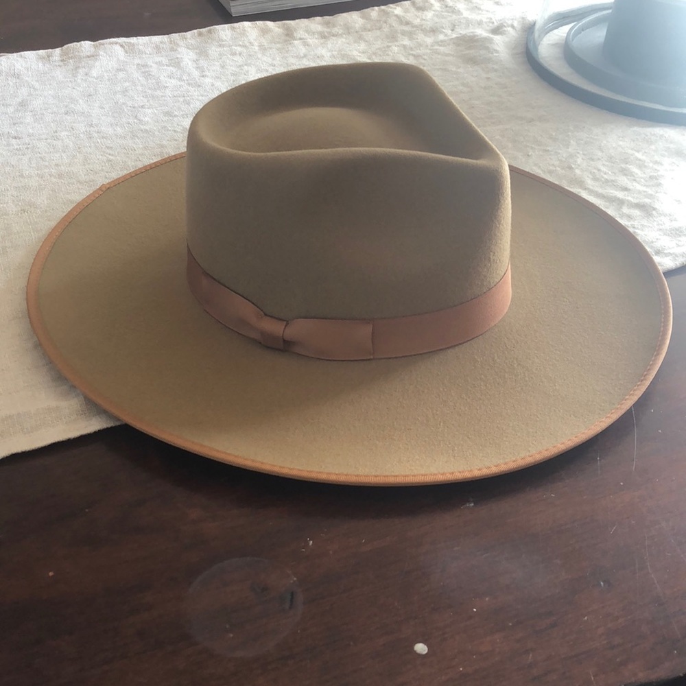 Brand new Lack of Color Teak Rancher Wool Hat